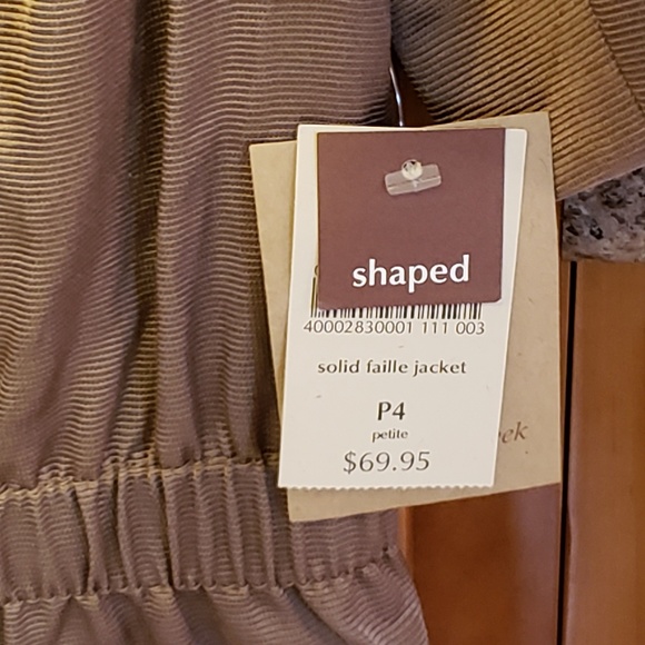 Coldwater Creek Short Sleeved Lined Blazer - Picture 6 of 6